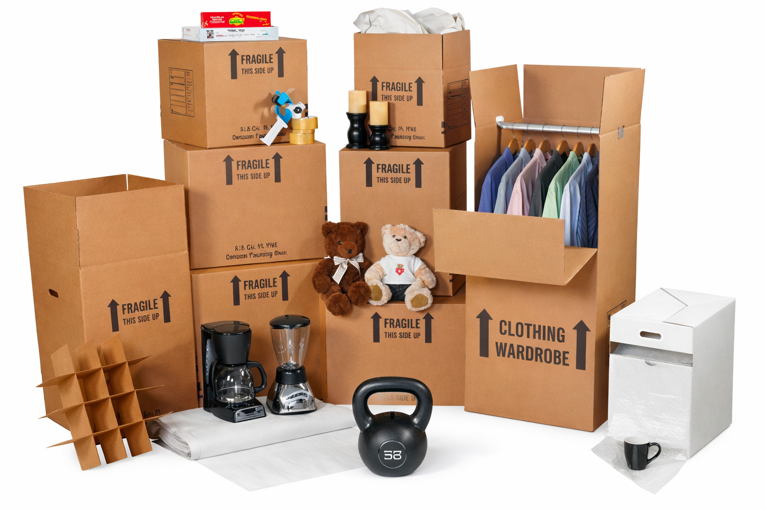 Deluxe Moving Boxes