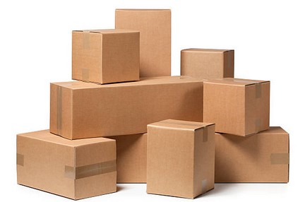 corrugated cardboard boxes